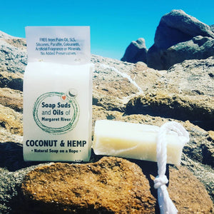 Hemp Infused Soap - Soap Suds & Oils 3 x Pack