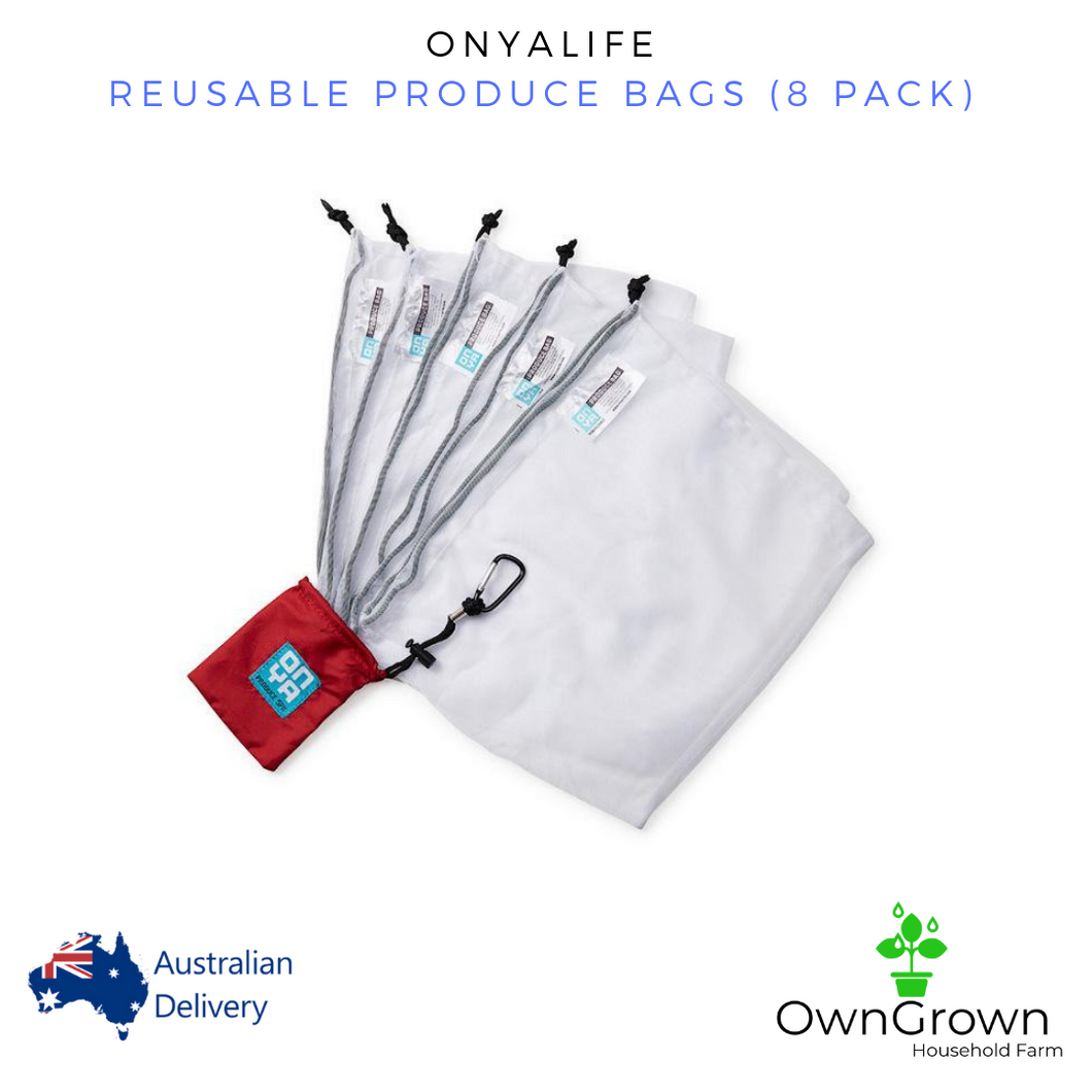 Reusable Produce Bags (8 Pack) By ONYA.Life